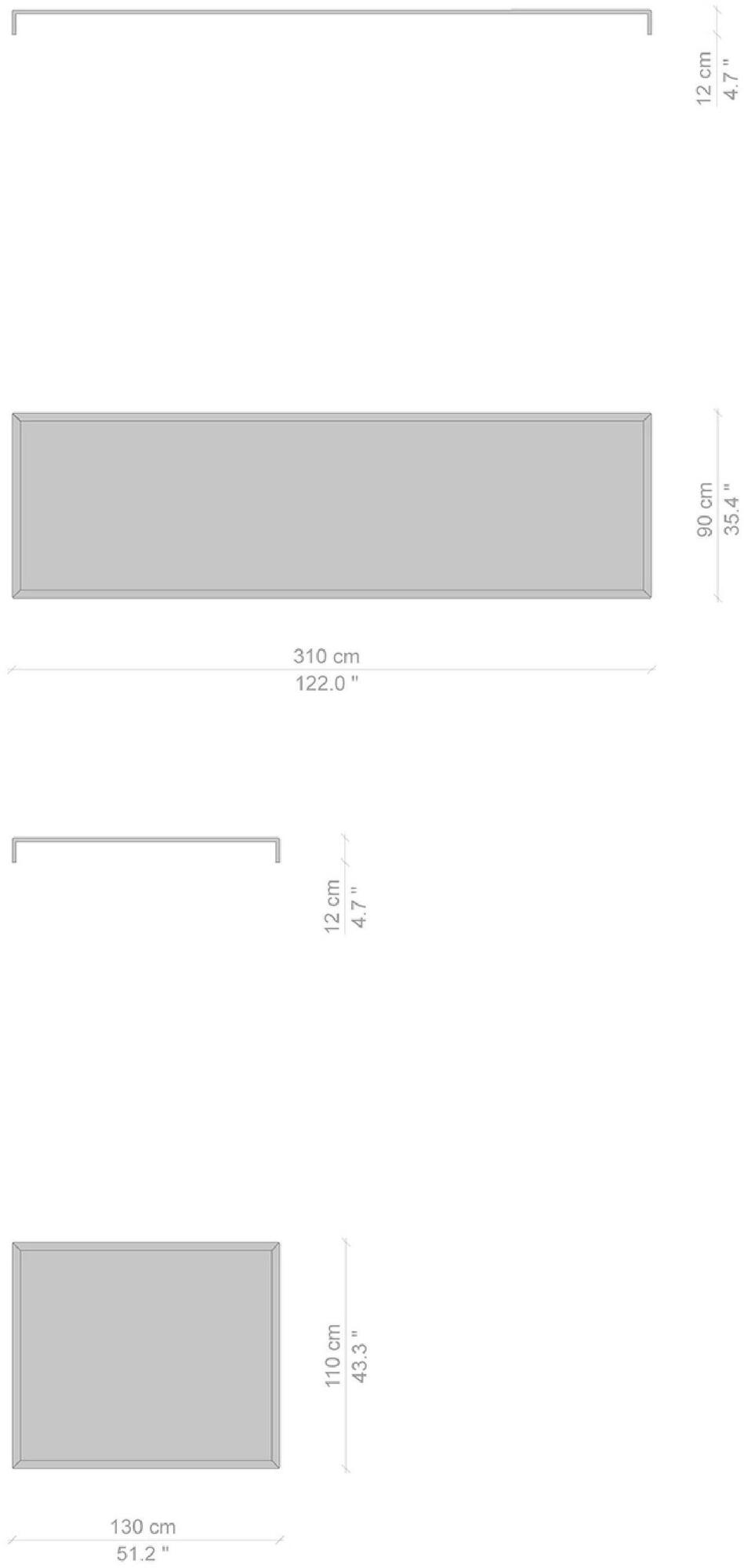 Cassina Стол сервисный прямоугольный Mex-hi sun-id-1373392 - Вид №5