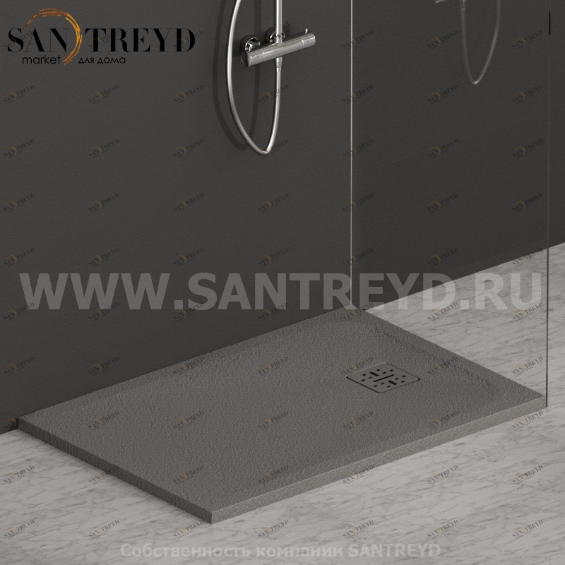 DP10070502 Душевой поддон 100x70 см цвет Агат Globo DOCCIAPIETRA Италия Ceramica Globo