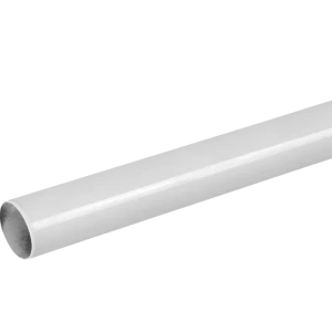 Штанга гладкая 240 см, цвет белый