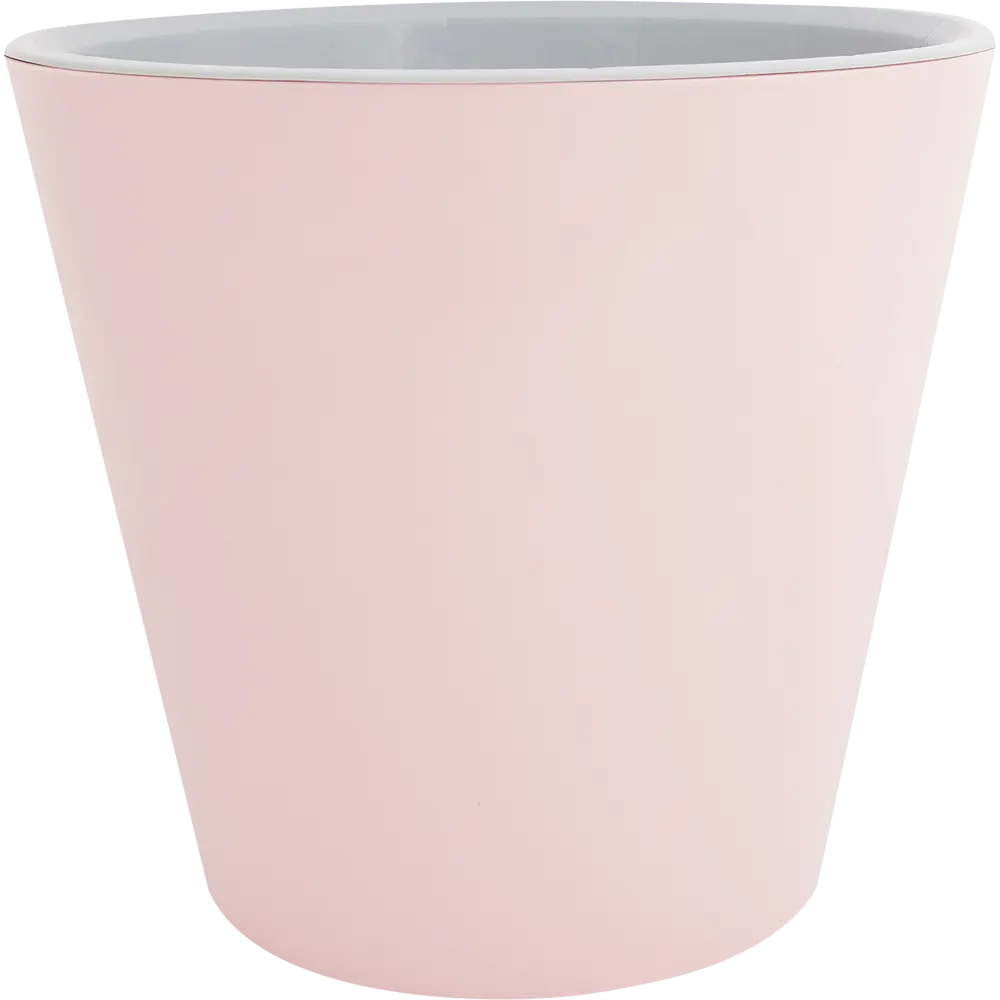 Горшок цветочный Ingreen Фиджи ø33 h30.5 см v16 л пластик розовый STLM-2130870