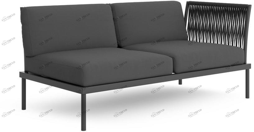 Atmosphera 2-местный тканевый садовый диван Flash Fsh.dv5