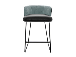 Кухонный табурет с подставкой для ног