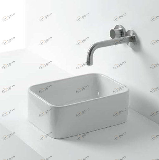 41639 Накладная раковина на столешницу  овальная Santreyd 