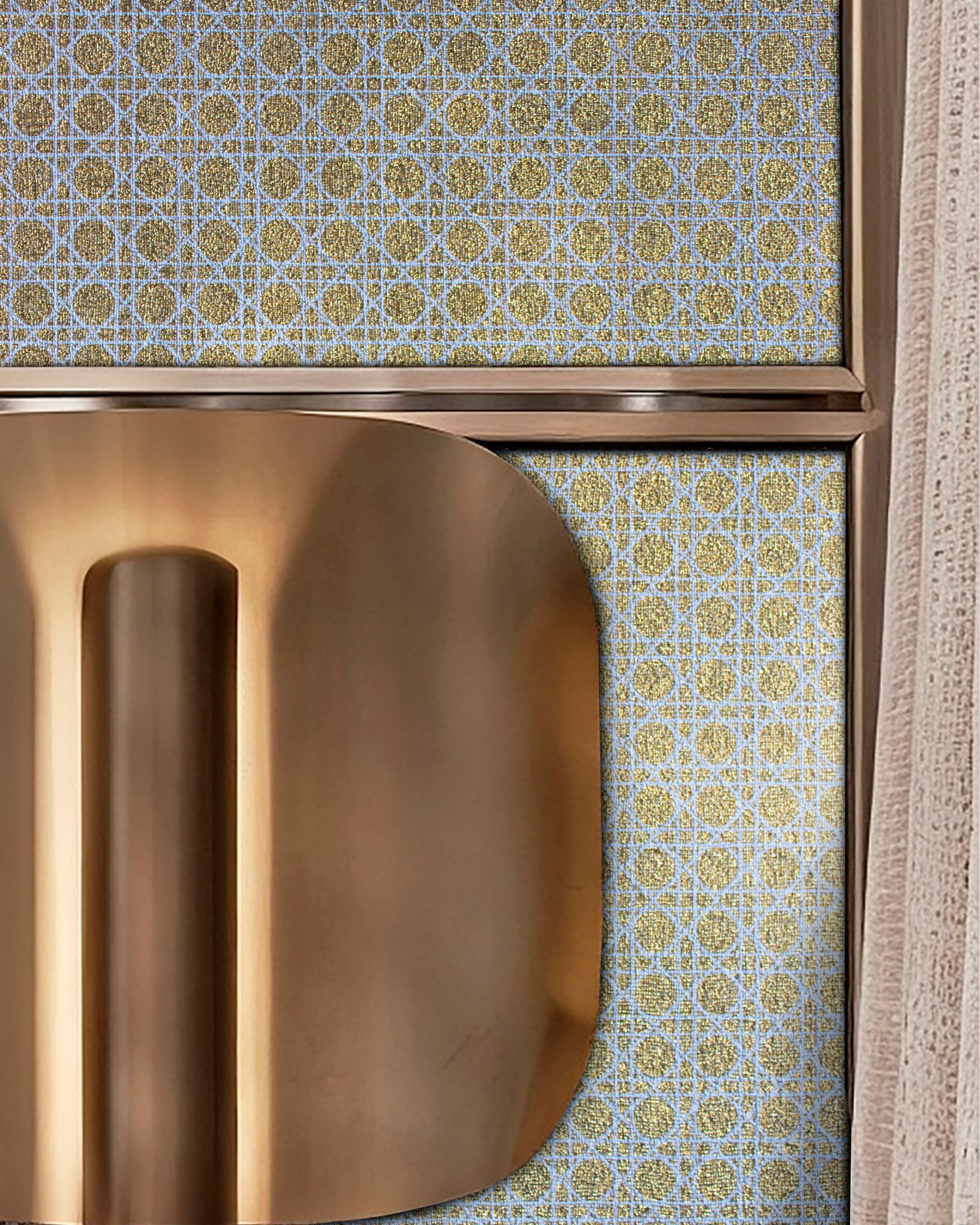 Обои с рисунком из целлюлозного волокна Officinarkitettura® Les nombre d'or ARCH-00007650 - Вид №1