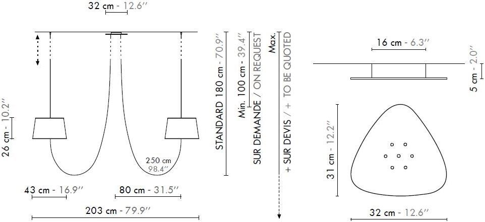 designheure Люстра из ткани Nuage sun-id-1469451 - Вид №8