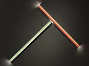 Металлический светодиодный настенный светильник