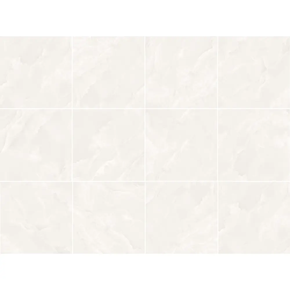 Глазурованный керамогранит Abgres Onix 60x60 см 1.44 м² сатинированный цвет светло-серый Santreyd STLM-2159566 - Вид №2