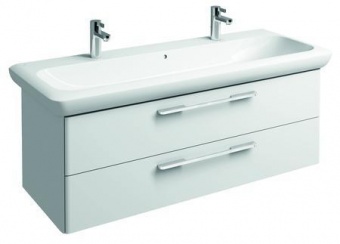 121935000 Подвесная раковина настенная прямоугольная Keramag  белая  - Вид №1