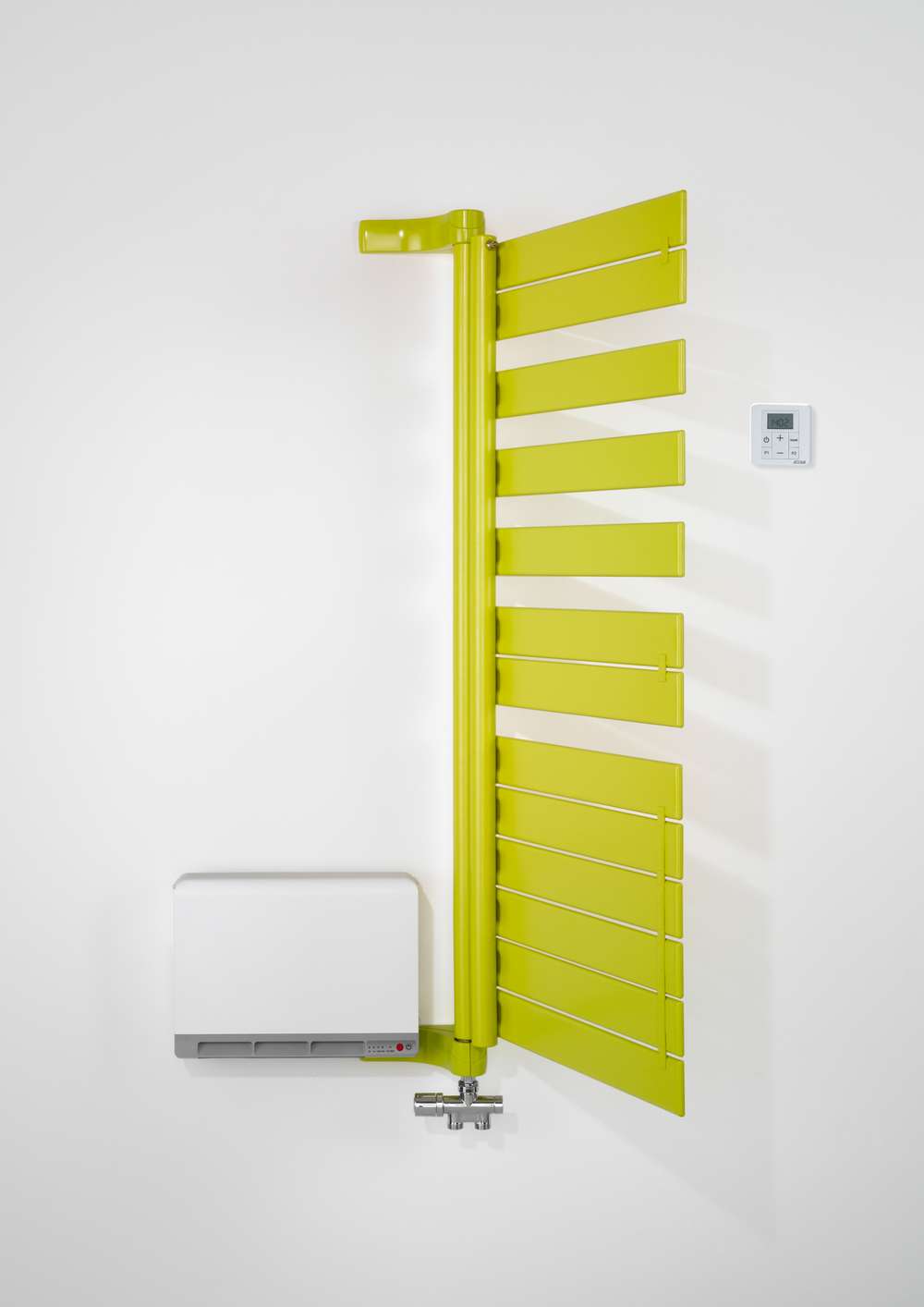 Водяной радиатор XRL090-055IFS Régate Twist +Air, pivot à gauche (Avec soufflant) Acova 902  - Вид №2