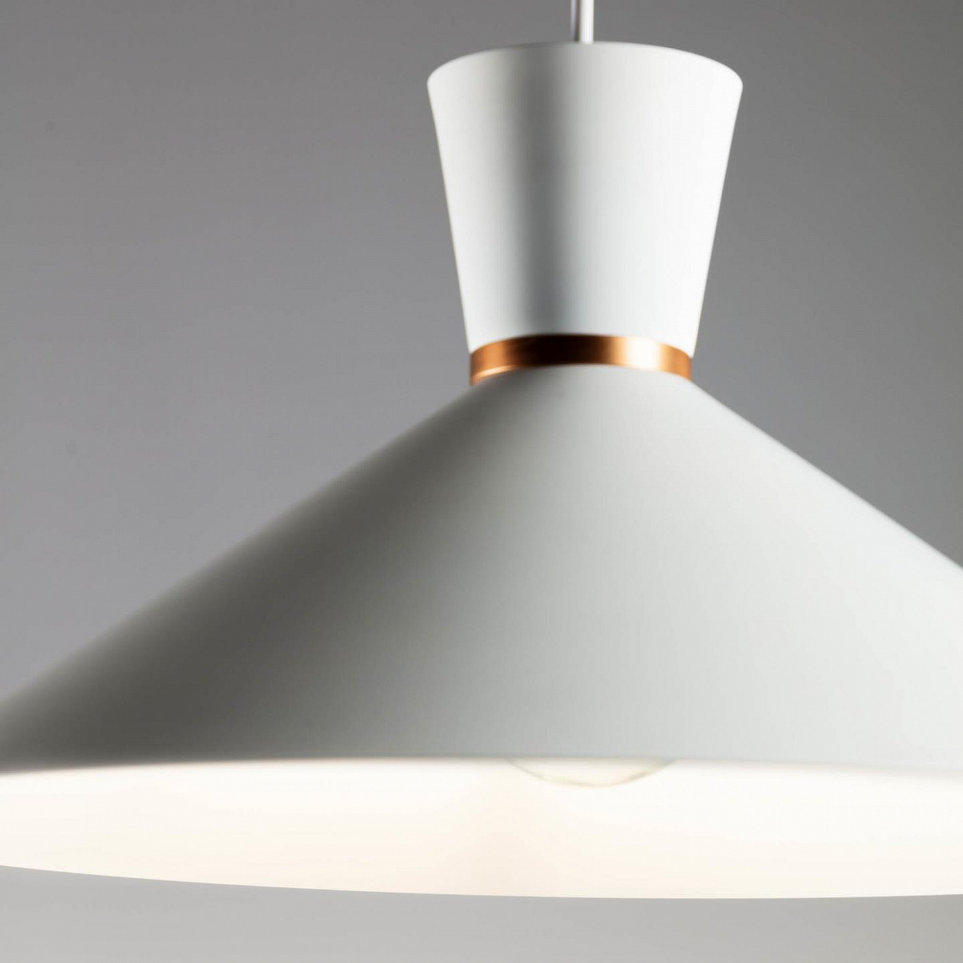 088529 Подвесной светильник белый La Forma Vesta - Вид №1