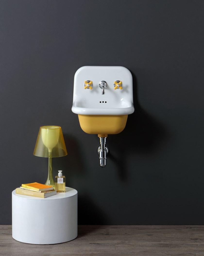 Tcl40b/40c/40dc Подвесная раковина настенная овальная BLEU PROVENCE Truecolors белая - Вид №9