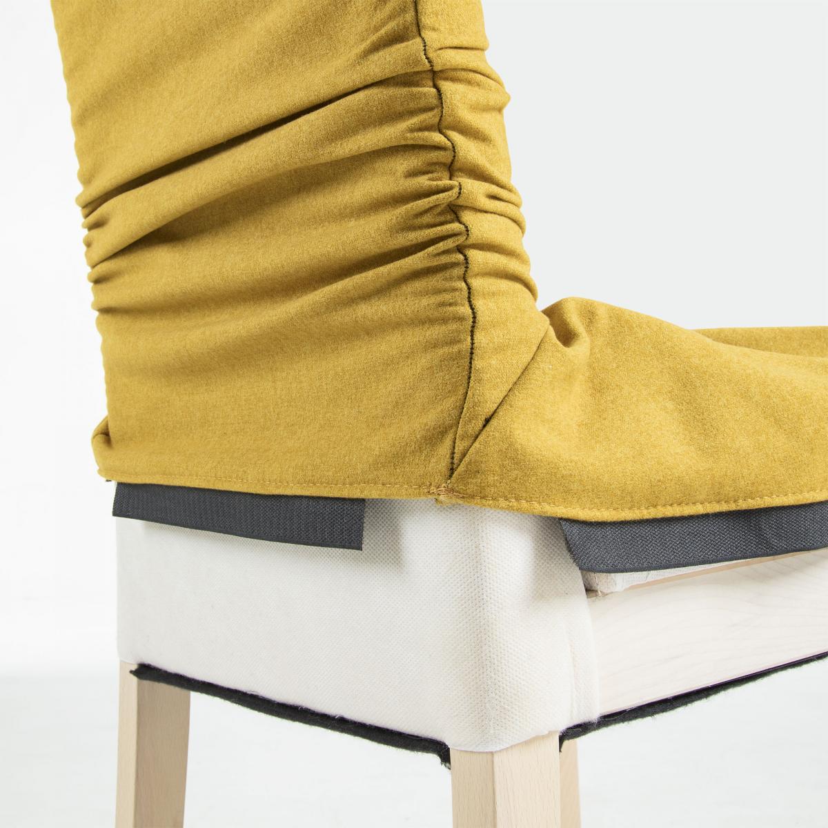 053453 Стул синий ножки черные La Forma Freia  - Вид №5