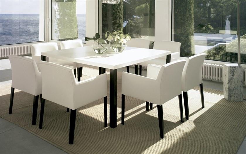 Andreu World Стул с обивкой и подлокотниками Cloé So7018 CLOE - Вид №6