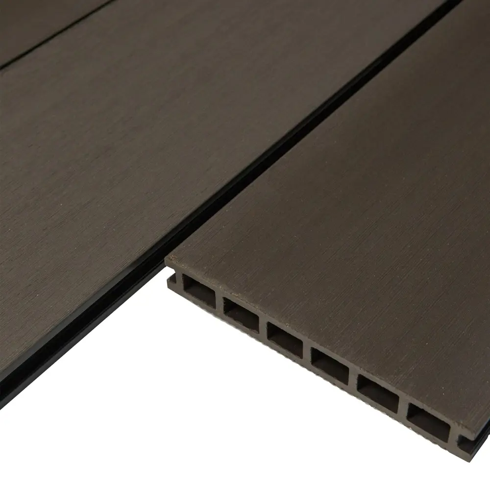 Террасная доска ДПК CM Decking Grand цвет Венге 3000x190x25 мм вельвет 0.57 м² STLM-2196740 - Вид №2