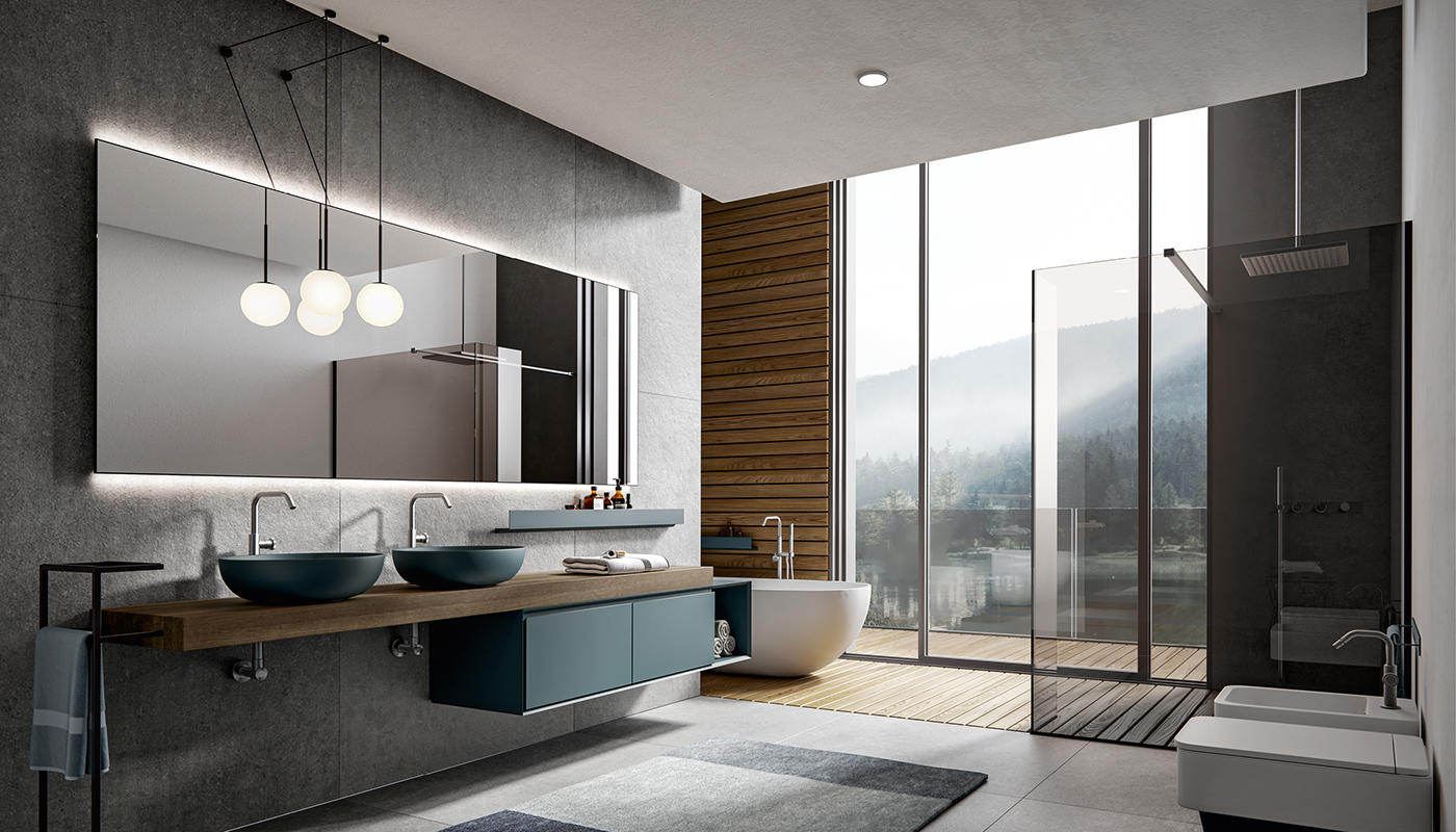 ED-ST47 Edone Мебельные зеркала МЕБЕЛЬ Горизонтальное или вертикальное размещение  - Вид №1