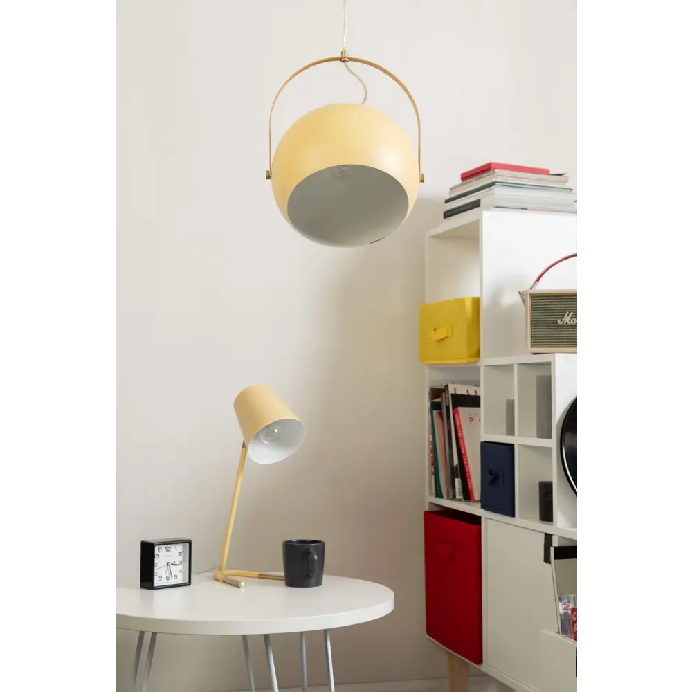 Светильник подвесной Morila, 1 лампа, цвет желтый LAMPLANDIA STLM-2094567 - Вид №7