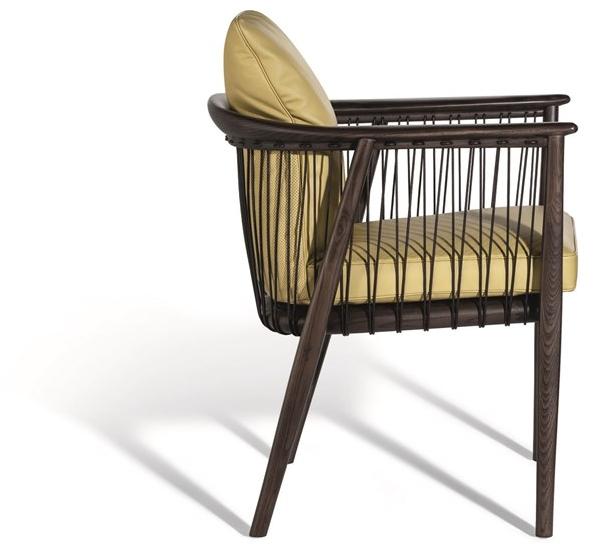 Poltrona Frau Кожаное кресло с подлокотниками La collezione - divani e poltrone sun-id-1424093 - Вид №2