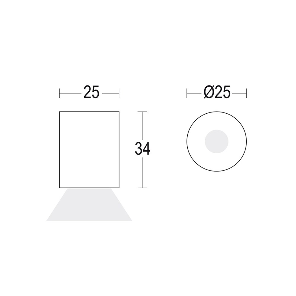 MicroPunto RD Ghidini Punto C RD .05 Темно-Cерый (Матовый)  - Вид №1