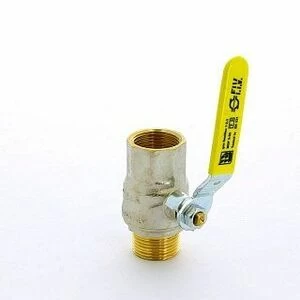 Кран шаровый FIV для газа 3/4" НВ FUTURGAS плоский рычаг