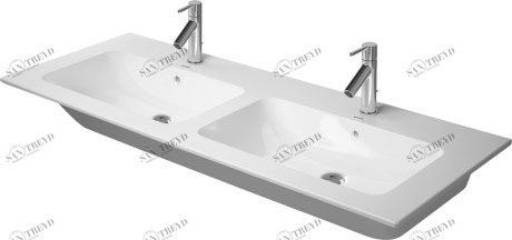 2336133230 Подвесная раковина настенная овальная Duravit ME BY STARCK