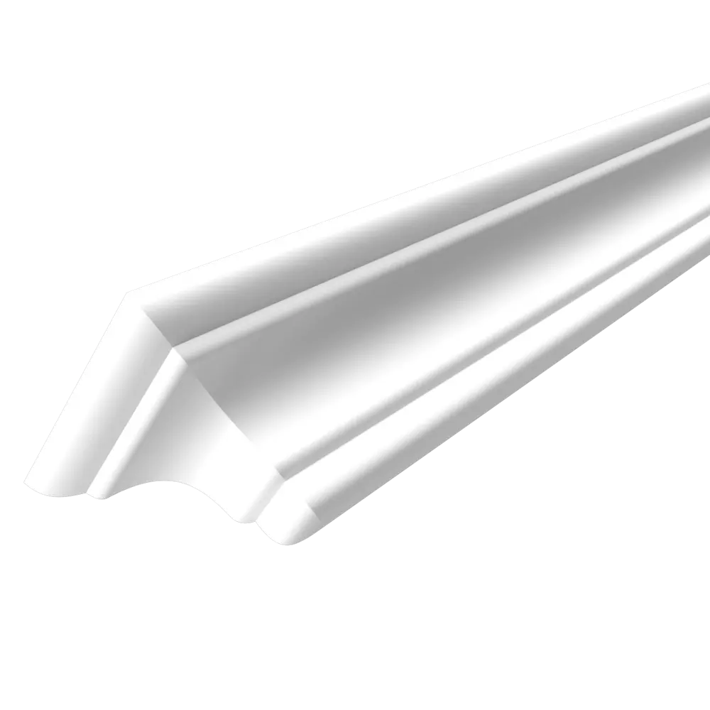 Карниз 70x1100 мм эмаль, цвет белый 84761685 STLM-2118674 Santreyd 