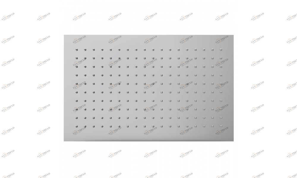 I00877 Потолочный & настенный душ Tetis 400 x 250 mm BOSSINI 