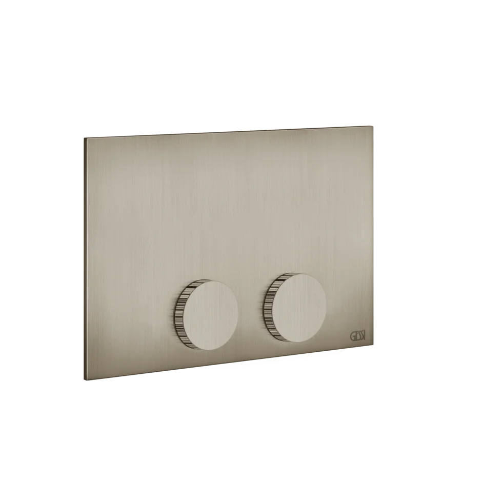 Запорная пластина 54641 149 Gessi Ingranaggio МАТОВЫЙ НИКЕЛЬ FINOX 54641149