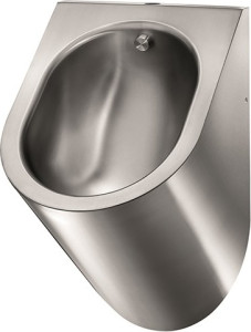 SNU126CS Писсуар из нержавеющей стали с вертикальным входом воды mediclinics