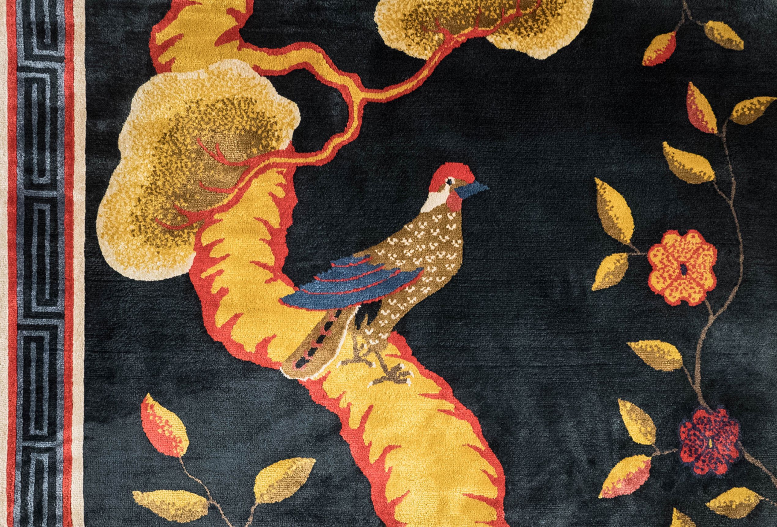 Прямоугольный ковер ручной работы Tapis Rouge Chinoiserie ARCH-00108974 - Вид №7