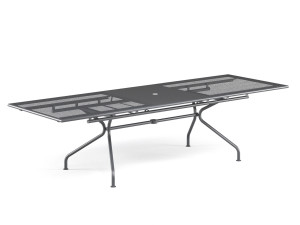 Стальной выдвижной садовый стол