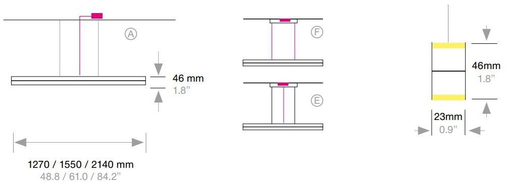 Sattler Светодиодный подвесной светильник из алюминия Doppio sun-id-1440994 - Вид №1