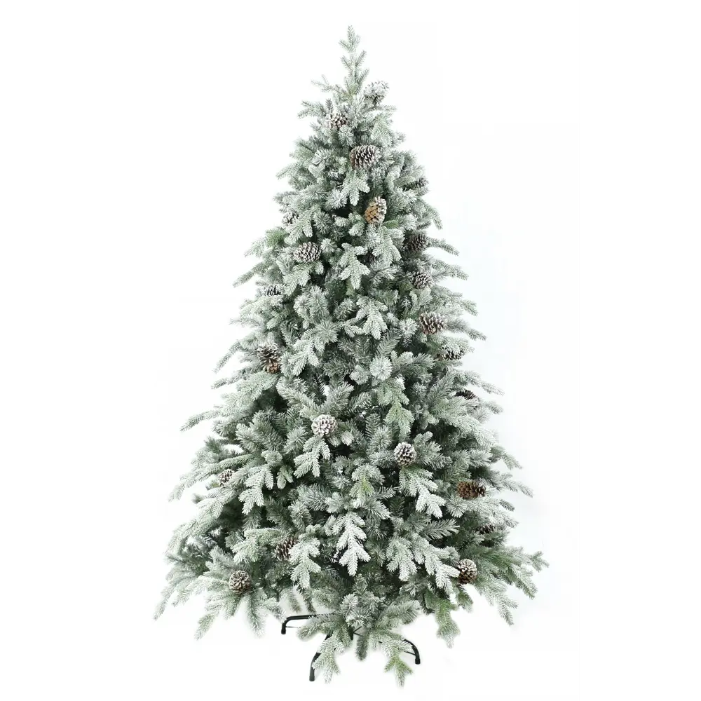 Ель новогодняя искусственная Crystal Queen заснеженная 240 см 89394095 STLM-2047823 BEATREES 