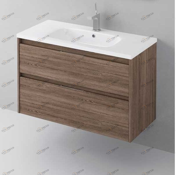 Avila Dos Тумба с раковиной NEW 100 Color 12 Carmen CARMEN ESSENTIALS 2407210INTEGRATEDHANDLE0120088