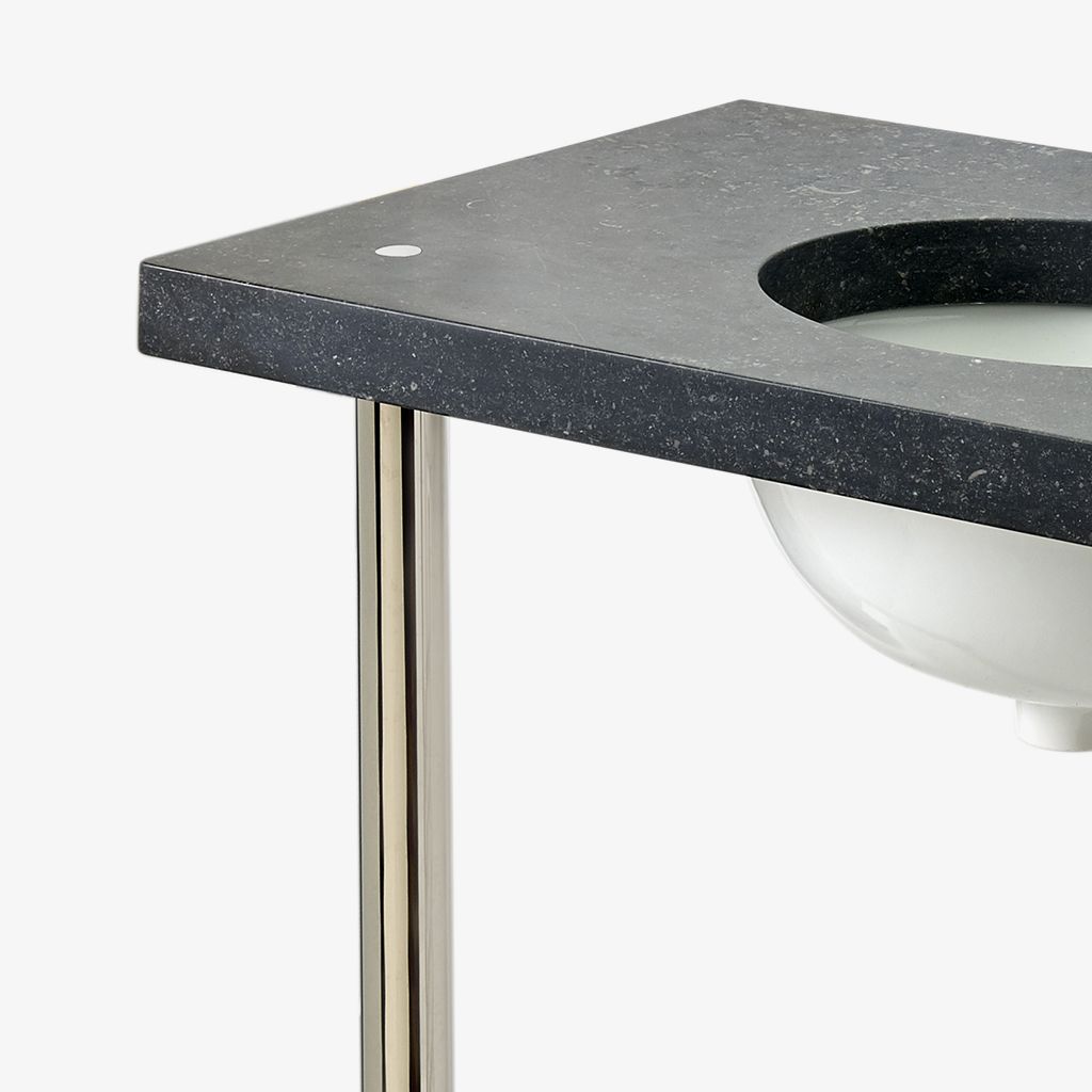 OPWS02 Напольная раковина стоящая круглая Waterworks OPUS - Вид №1