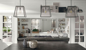 Встроенная кухня с островом