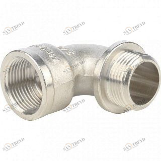 Угольник ВН с упором 3/4" никель STOUT SFT0016000034