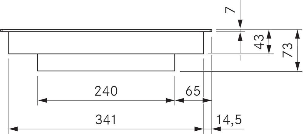 Bora Встраиваемая индукционная стеклокерамическая плита Bora professional 3.0 Pkc3 - Вид №4