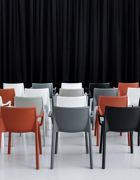 Kristalia Стул из полипропилена штабелируемый с подлокотниками sun-id-1396482 - Вид №9