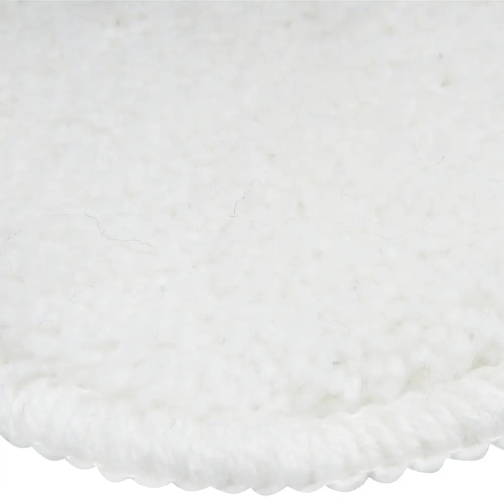 Коврик для туалета Узоры, 50х50 см, цвет белый АКВАЛИНИЯ ворс STLM-2124815 - Вид №2