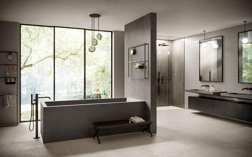 Atlas Plan Настенная плитка из керамогранита под бетон Boost sun-id-1347558 - Вид №1