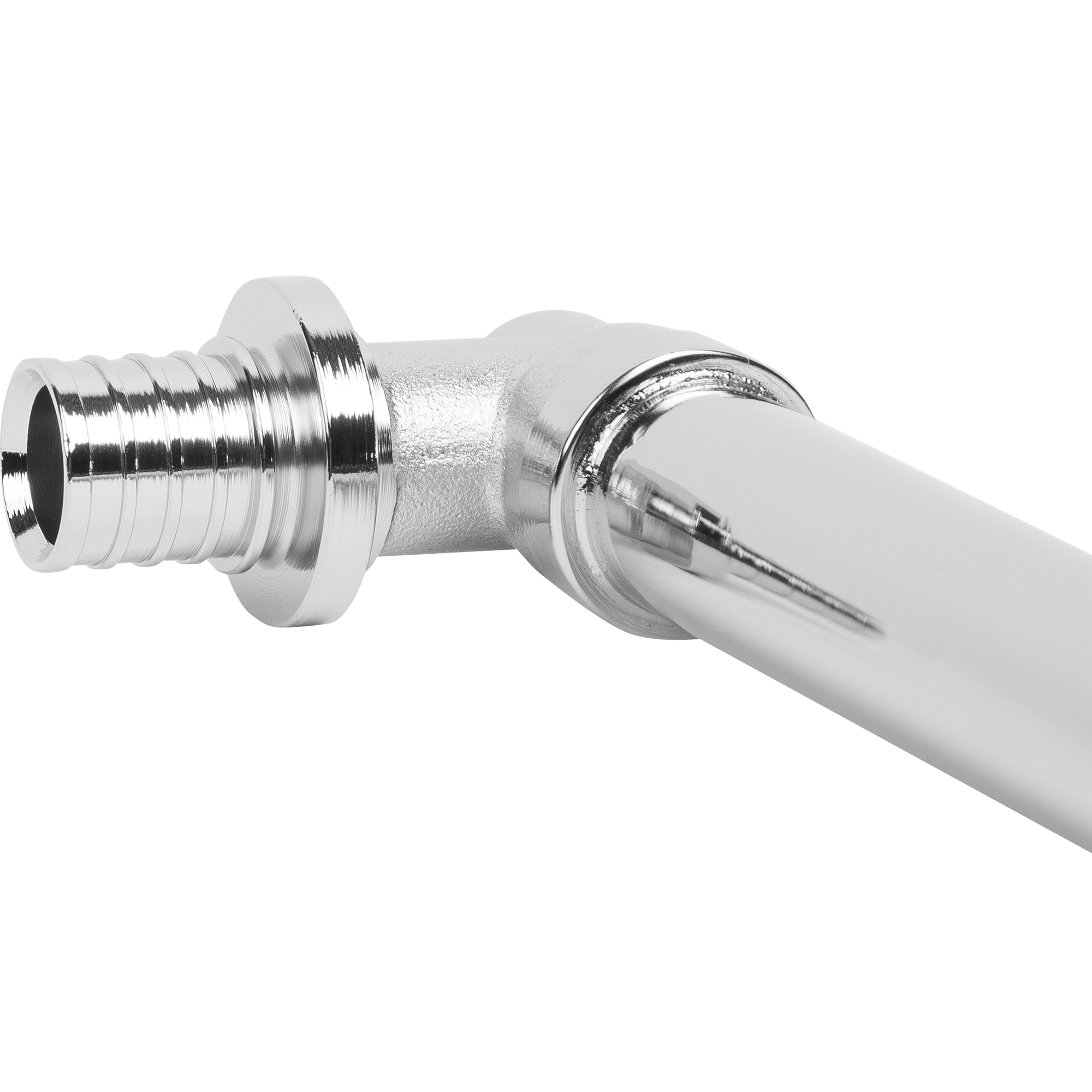 РОСТЕРМ Г-образная трубка для радиатора 16x250 мм - надежное подключение отопления 82107659 STLM-0019099 - Вид №1