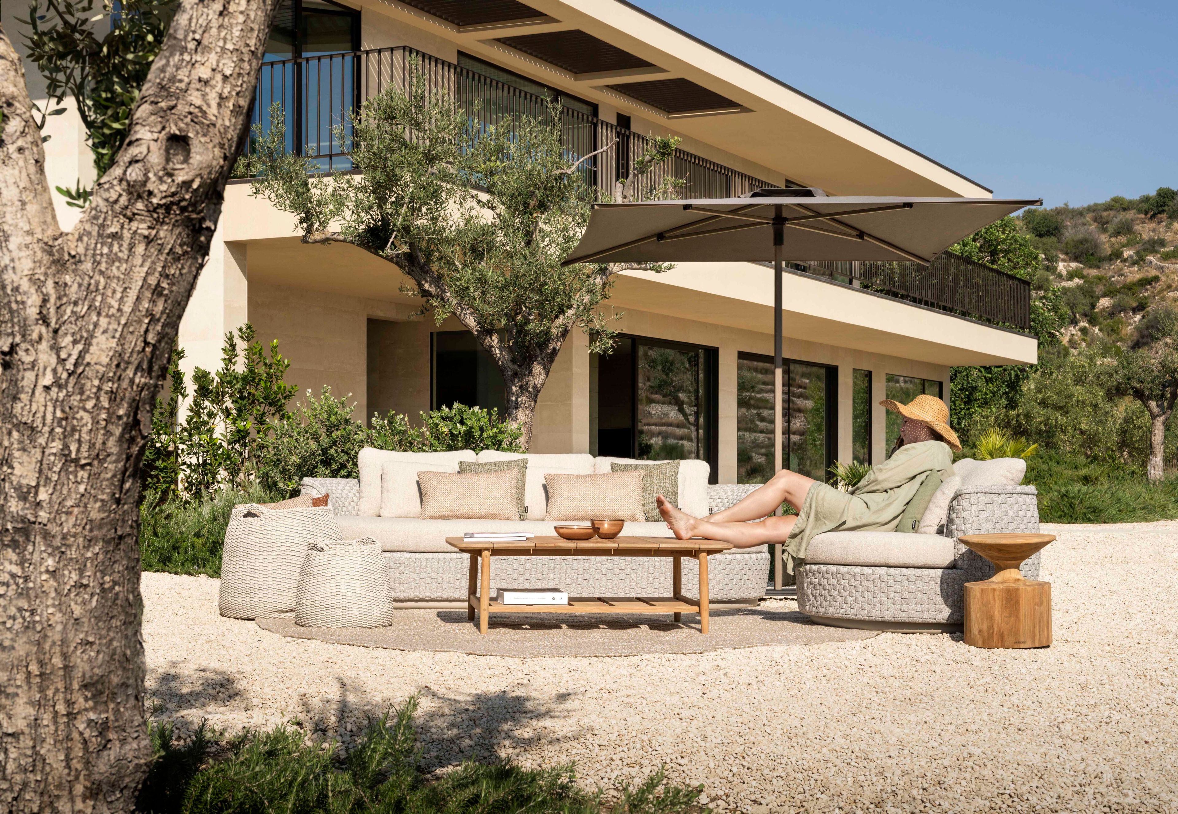 Веревочный садовый стул Jardinico круглый ARCH-00102350 - Вид №2