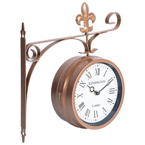 Настенные часы Dream River Дубль 2 в классическом коричневом цвете 89359831