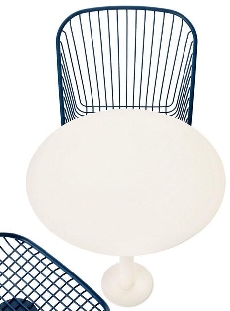 Nola Industrier Круглый стол для общественных мест из стали с порошковым покрытием Korg sun-id-1409587 - Вид №2