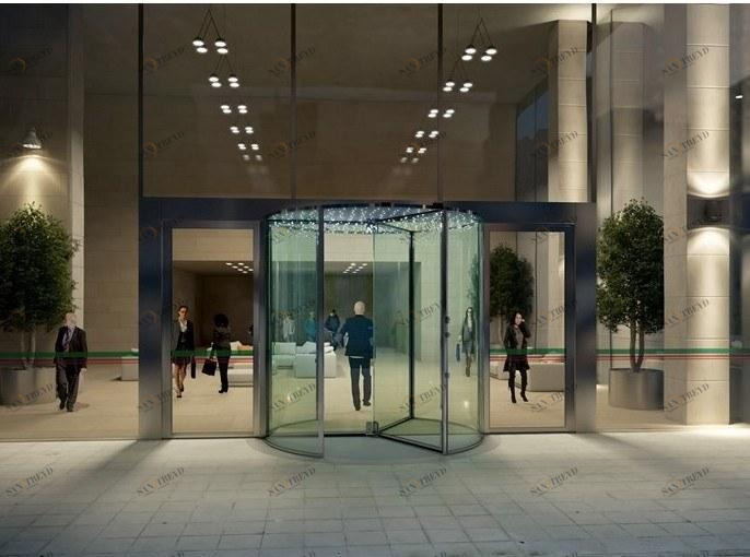 ASSA ABLOY Цельностеклянные вращающиеся двери Porte automatiche girevoli sun-id-1351584