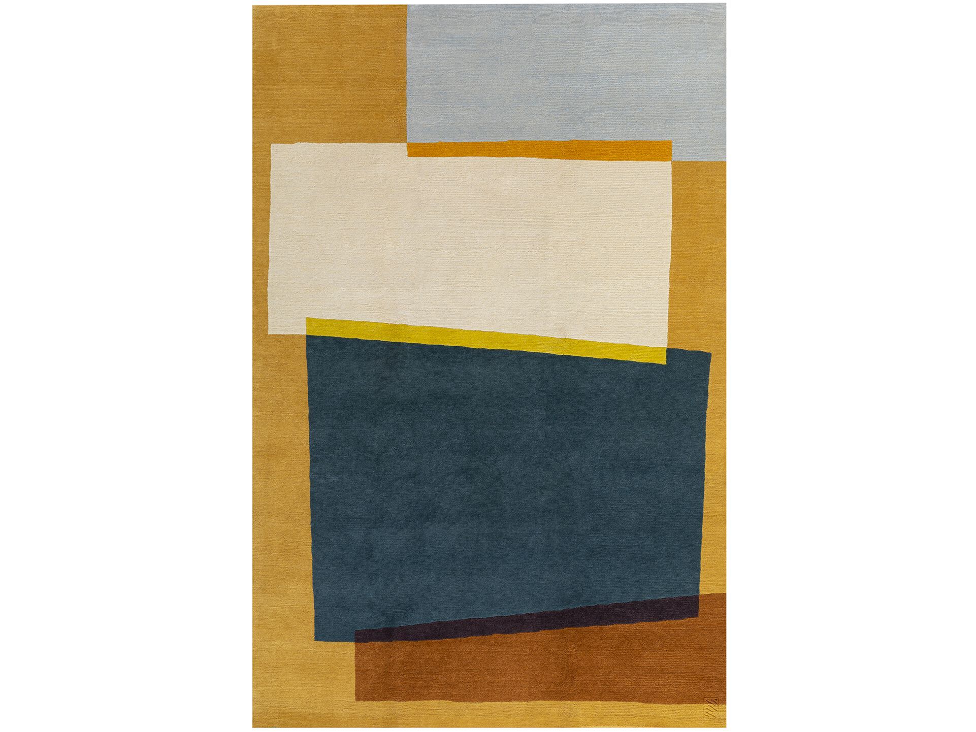 Прямоугольный ковер ручной работы из шерсти Diacasan Edition непальские ковры ARCH-00105428 - Вид №1