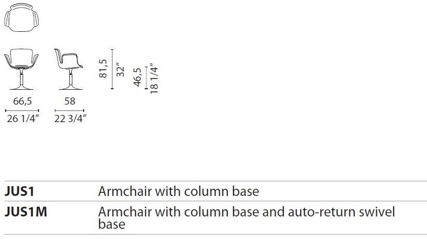 Cappellini Кресло с подлокотниками Juli sun-id-1436648 - Вид №7