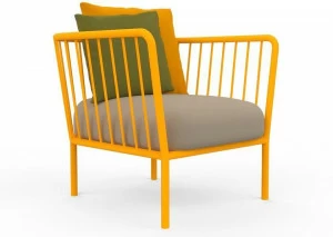 Diabla Кресло из термолакированного алюминия с подлокотниками Arp