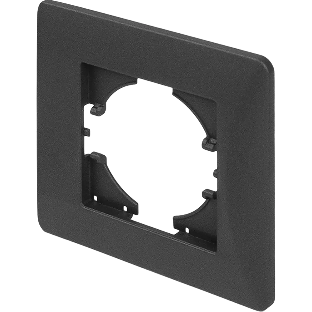 Рамка GUSI Electric Ugra для розеток и выключателей в стиле графит 83865119 STLM-0045263 - Вид №1