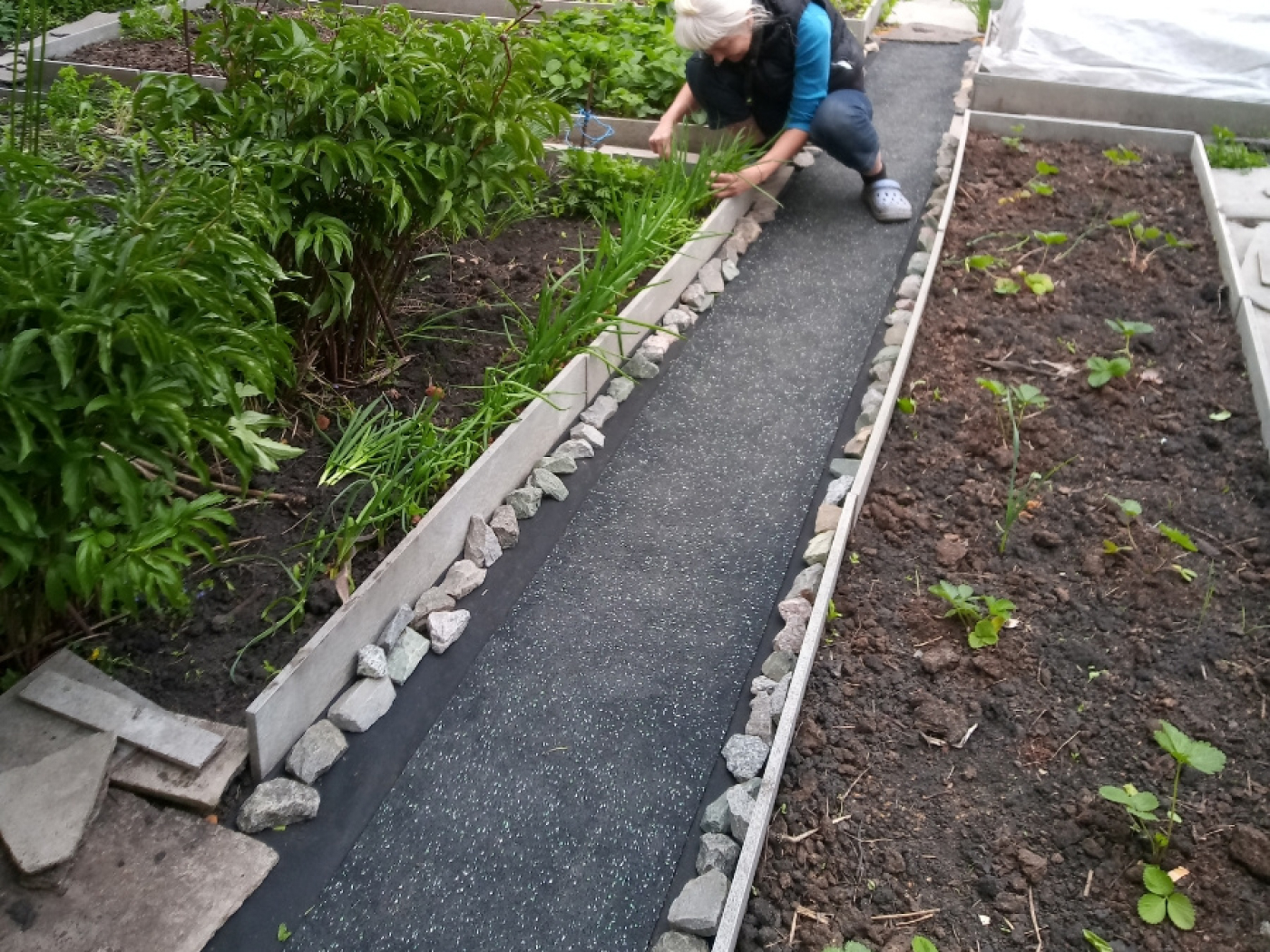 20.3.3AG.Bc Садовая дорожка резиновая Alegria garden  - Вид №7